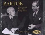 バルトーク・独奏ピアノ音楽のCDジャケット・バルトークとサンドールが並んでいる